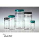 Qorpak Bottle Beakers® Graduated Medium Rounds