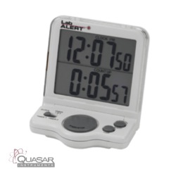 Heathrow Lab ALERT® Big-Digit Dual Timer/Clock
